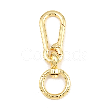Brass Swivel Clasps KK-CBA78C7-01G-1