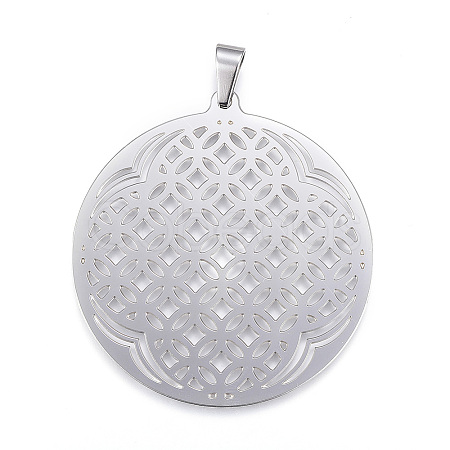 Tarnish Resistant 304 Stainless Steel Big Pendants LS-STAS-H330-18P-1