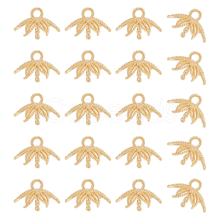 BENECREAT 20Pcs Brass Cup Peg Bails Pendants KK-BC0011-87-1