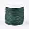 Nylon Thread, Nylon Jewelry Cord for Custom Woven Jewelry Making, Dark Green, 0.8mm, about 49.21 yards(45m)/roll