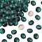 Preciosa&reg MAXIMA Crystal Round Stones, Czech Crystal, Bicone(436 11 177 Rivoli), Dura Foiling, 50730 Emerald, SS47(10.55~10.9mm)