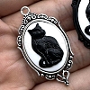 Tibetan Style Alloy Enamel Pendants PW-WG3399A-01-1