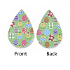 PU Leather Big Pendants X-FIND-T058-A16-1