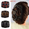 Plastic Hair Bun Maker OHAR-S197-017-3