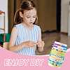 8 Strands Imitation Jelly Handmade Polymer Clay Beads Strands CLAY-TA0001-47B-9