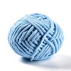 Bulky Soft Polyester Crocheting Knitting Yarn for Scarf OCOR-G009-03R-2