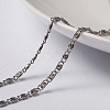 Tarnish Resistant 304 Stainless Steel Lumachina Chains CHS-H007-28P-1