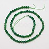 Natural Green Onyx Agate Bead Strands G-G882-4mm-A01-3