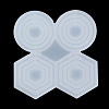 Hexagon/Round/Ring DIY Pendant Silicone Molds SIMO-R002-04-5