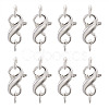 Brass Double Opening Lobster Claw Clasps FIND-TA0001-46P-1