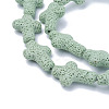 Natural Lava Rock Beads Strands G-L498-E15-1