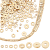 120Pcs 4 Styles Brass Spacer Beads KK-PH0006-88-1