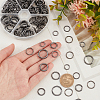 6 Styles Zinc Alloy Linking Rings FIND-PH0010-24-3