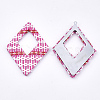 Handmade Raffia Woven Big Pendants WOVE-T005-39I-2