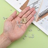 Brass Grade A Rhinestone Spacer Beads RB-A014-Z6mm-03S-5