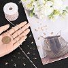 DIY Imitation Pearl Beaded Chain Bracelet Necklace Making Kit CHC-BBC0001-07-3