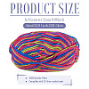 Light Gradient Segment Dyed Polyester Yarn DIY-TADJ0002-005H-4