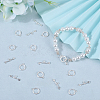 10Pcs Eco-friendly Brass Toggle Clasps KK-BBC0009-93-4