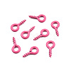 Spray Painted Iron Screw Eye Pin Peg Bails IFIN-N010-002A-11-2