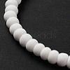 Handmade Frosted Porcelain Beads PORC-E017-01P-3