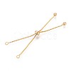 925 Sterling Silver Box Chain Extenders STER-T008-62G-2