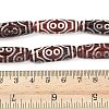 Rice Shape Tibetan Style dZi Beads Strands G-A269-A24-01-5