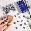 60Pcs Non-magnetic Synthetic Hematite Beads G-SC0003-02-3