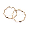 201 Stainless Steel Hoop Earrings X-EJEW-F205-16G-A-1
