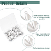 12Pcs Brass Pendants KK-HS0001-83P-4