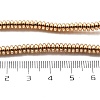 Electroplated Synthetic Non-magnetic Hematite Beads Strands G-M095-C01-05KCG-4