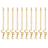 14Pcs Brass Chain Extender KK-BBC0019-13-1