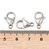 Non-Tarnish 316 Surgical Stainless Steel Lobster Claw Clasps X-STAS-316-FL15A-4