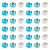 150Pcs Opaque Resin European Beads RESI-TA0004-72C-1