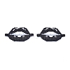 Handmade Seed Beads Links Connectors SEED-I012-56B-1