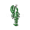 Brass Enamel Pendants KK-A277-03P-01-1