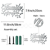 Iron Hanging Decors AJEW-WH0306-010-2