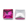 Pointed Back Glass Rhinestone Cabochons RGLA-T027-10x10mm-10-2