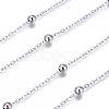 Brass Flat Oval Cable Chains CHC018Y-NFK-3