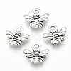 Tibetan Style Alloy Charms TIBE-S323-028AS-RS-1
