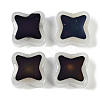 Two Tone Glass Mood Beads GLAA-Z007-08C-2