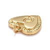 Rack Plating Golden Brass Pendants KK-E260-01G-Q-3