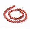 Natural Wood Beads Strands WOOD-F008-01-C-2