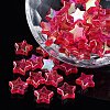 Eco-Friendly Transparent Acrylic Beads TACR-YW0001-01E-2
