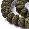 Natural Lava Rock Beads Strands G-I220-17B-03-2