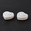 ABS Plastic Imitation Pearl Beads X-OACR-P007-63-4