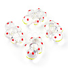 Transparent Acrylic Beads ACRC-T012-01-D01-4