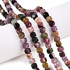 Natural Multicolor Tourmaline Beads Strands G-N342-109B-4