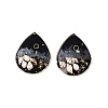 Brass & Epoxy Resin Pendants KK-Q082-03KCG-04-1