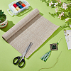 PVC & Polyester Cross-stitch Cloth DIY-WH0010-51C-4