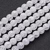 Synthetic Crackle Quartz Beads Strands G-SF10MM-43-2
